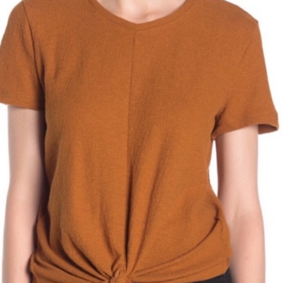 Madewell Texture & Thread Modern Tie-Front Top - Picture 4 of 4